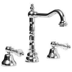 Смеситель для раковины (умывальника) CEZARES Diamond BLS2-01-Sw двухрычажный встраиваемый хром