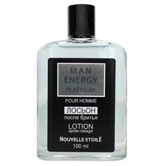 Лосьон после бритья Man Energy Platinum Новая Заря, 100 мл