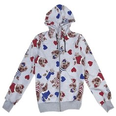 Толстовка Веста размер 128, серый