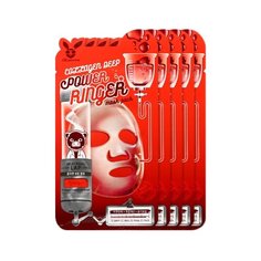 Elizavecca Омолаживающая тканевая маска с коллагеном Collagen Deep Power Ringer Mask Pack, 23 мл, 5 шт.