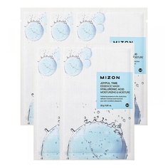 Mizon Joyful Time Essence Mask Hyaluronic Acid тканевая маска с гиалуроновой кислотой, 23 г, 5 шт.