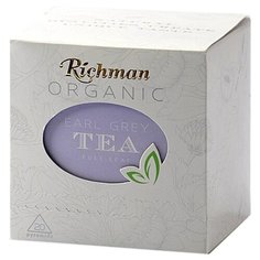 Чай черный Richman Orgainc Earl grey в пирамидках, 20 шт.