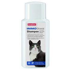Beaphar шампунь от блох и клещей IMMO Shield Shampoo для кошек и котят 200 мл