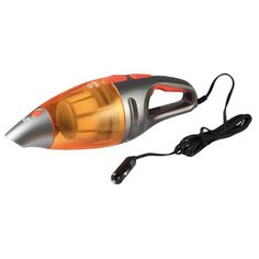 Пылесос автомобильный AUTOVIRAZH AV-020210 серебристый/оранжевый