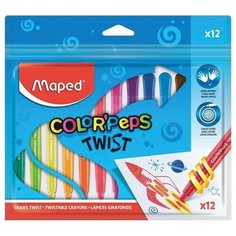 Maped Мелки восковые Colorpeps Twist (860612) 12 шт