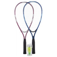 Набор для кроссминтона с 2 ракетками Torneo RSS-1500 синий/розовый