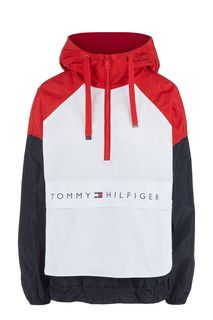 Куртка-анорак с логотипом бренда Tommy Hilfiger