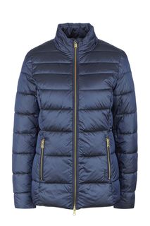 Демисезонная синяя куртка на молнии Barbour