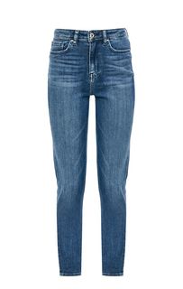 Укороченные синие джинсы с высокой талией Gramercy Tommy Hilfiger