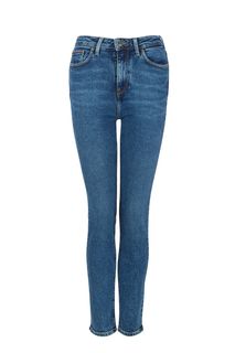 Синие джинсы с высокой посадкой Riverpoint Tommy Hilfiger