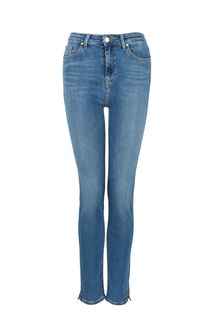 Синие джинсы с высокой посадкой Riverpoint Tommy Hilfiger
