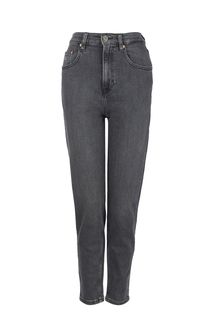Серые джинсы с высокой посадкой Mom Jean Tommy Jeans