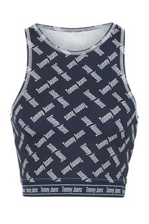 Укороченный топ с логотипом бренда Tommy Jeans