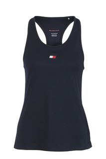 Синяя майка в спортивном стиле Tommy Sport
