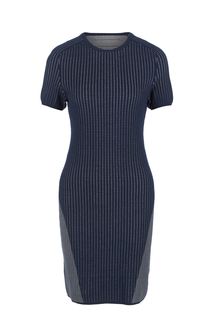 Облегающее трикотажное платье с короткими рукавами Miss Sixty