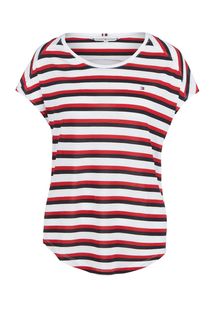 Футболка в полоску с круглым вырезом Tommy Hilfiger