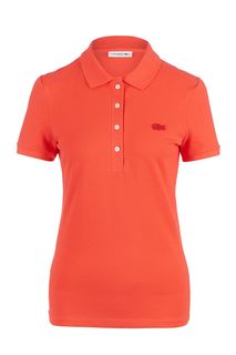 Хлопковая футболка поло с короткими рукавами Lacoste