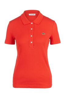 Хлопковая футболка поло с короткими рукавами Lacoste