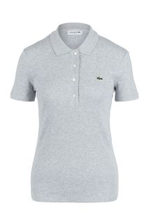 Хлопковая футболка поло с короткими рукавами Lacoste