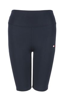Облегающие синие шорты в спортивном стиле Tommy Sport