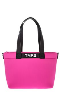 Вместительная текстильная сумка розового цвета Tamaris
