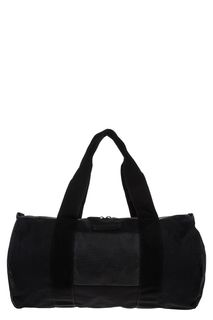 Черная спортивная сумка из текстиля Barbour