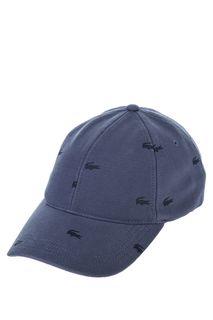 Бейсболка из хлопка с логотипом бренда Lacoste