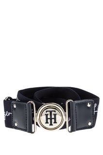 Эластичный ремень с круглой пряжкой Tommy Hilfiger
