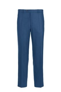 Зауженные синие брюки в классическом стиле btc