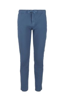 Хлопковые брюки чиносы синего цвета North Sails