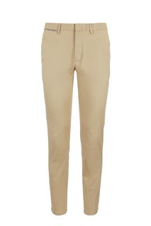 Бежевые хлопковые брюки чиносы Tommy Hilfiger