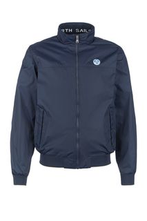 Ветровка синего цвета на молнии North Sails