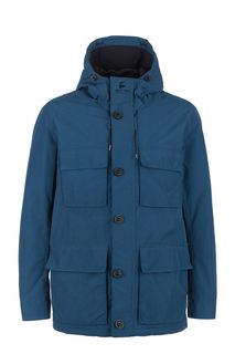 Демисезонная куртка синего цвета Barbour