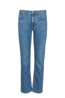 Синие джинсы с добавлением льна Mercer Tommy Hilfiger