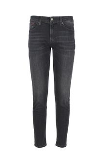 Зауженные джинсы серого цвета Steve Tommy Jeans