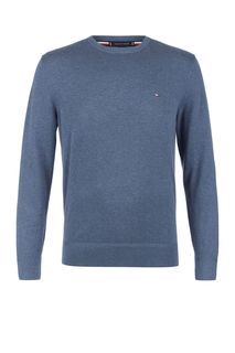 Хлопковый джемпер с добавлением шелка Tommy Hilfiger