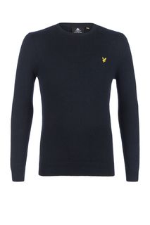 Хлопковый джемпер с круглым вырезом Lyle & Scott