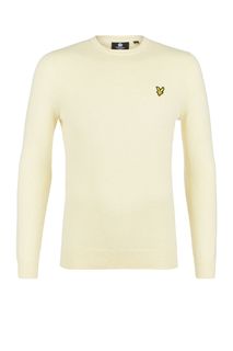 Хлопковый джемпер с круглым вырезом Lyle & Scott