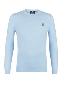 Хлопковый джемпер с круглым вырезом Lyle & Scott