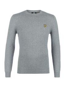 Хлопковый джемпер с круглым вырезом Lyle & Scott