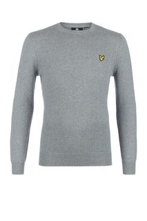 Хлопковый джемпер с круглым вырезом Lyle & Scott