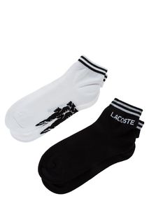Комплект из двух пар хлопковых носков Lacoste