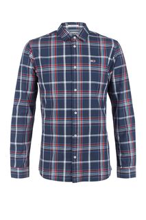 Хлопковая рубашка в клетку Tommy Jeans