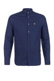 Хлопковая рубашка с длинными рукавами Lyle & Scott