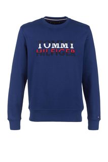 Свитшот с вышитым логотипом бренда Tommy Hilfiger