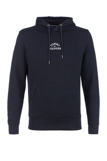 Толстовка с вышитым логотипом бренда Tommy Hilfiger