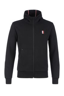 Толстовка черного цвета на молнии Tommy Hilfiger