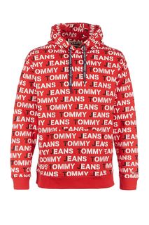 Толстовка из хлопка с логотипом бренда Tommy Jeans