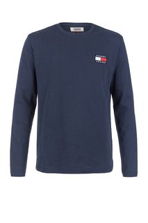 Синяя футболка с нашивкой Tommy Jeans