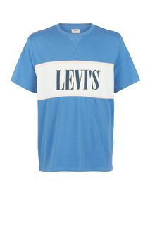 Футболка из хлопка с логотипом бренда Levis®